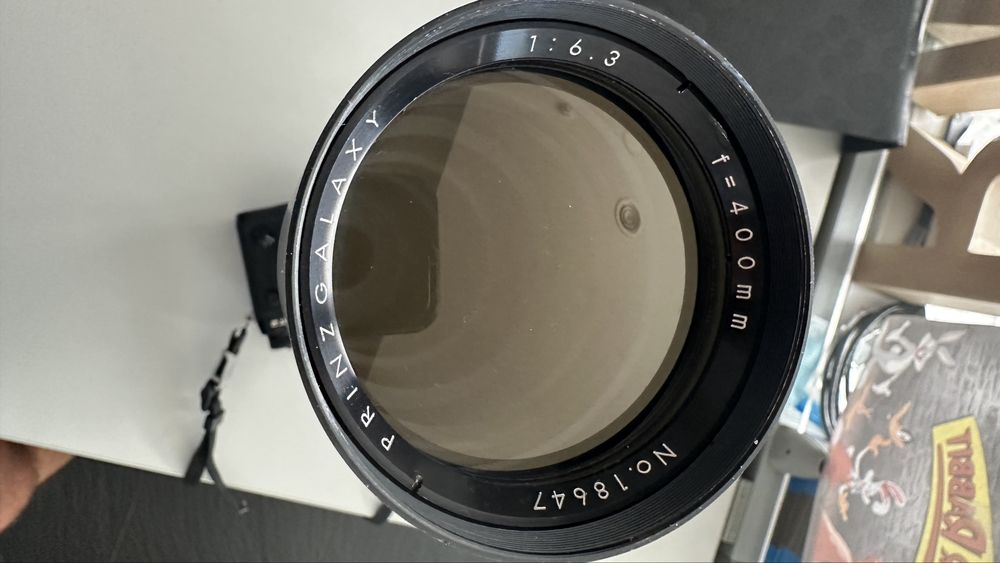 Objectiva tele 400mm 6.3 prinzgalaxy fujifilm x-mount m42