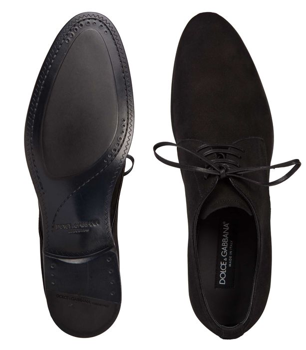 DOLCE&GABBANA skórzane męskie buty DERBY ITALY -60%%%
