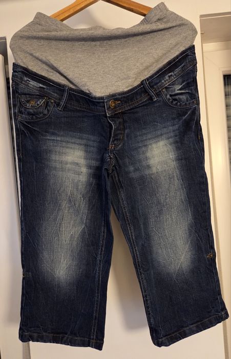 Spodenki ciążowe jeans rozm. 36