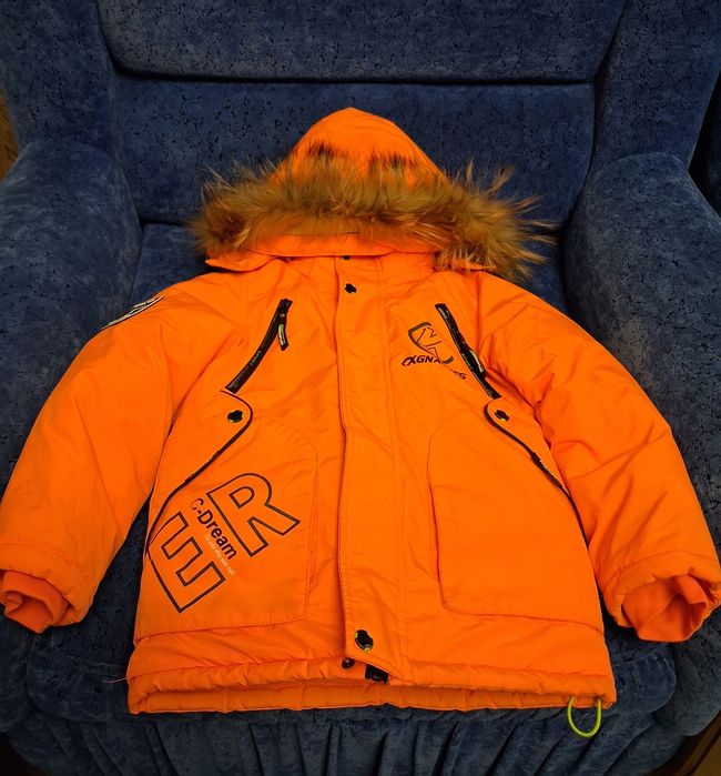 Дитяча зимова курточка  на хлопчика 4-5 років