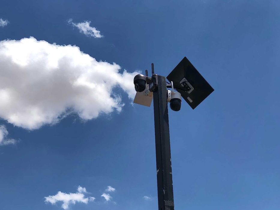 Câmara Vigilância Solar 4G Exterior S/Fio Bateria Ultra Longa Duração