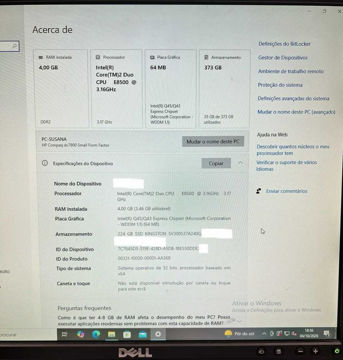 Desktop HP E8500