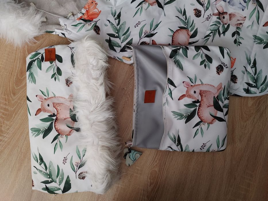 Śpiworek organizer mufka do wózka