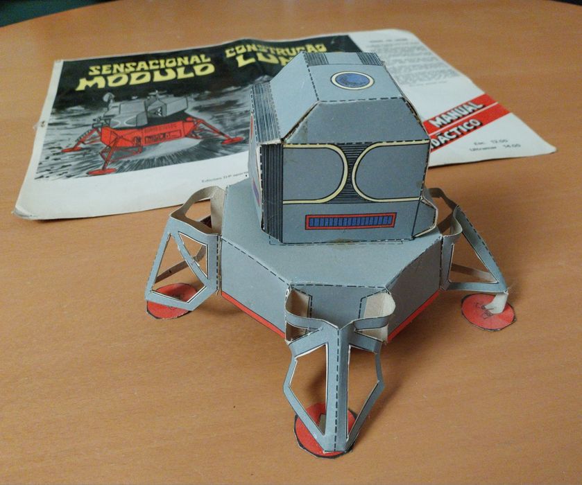 Módulo lunar didáctico.