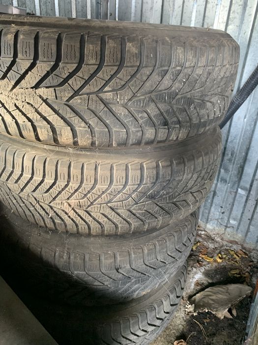 Opony z felgami, kola, 4 szt, zimowe, yokohama 195x65 r15 5mm