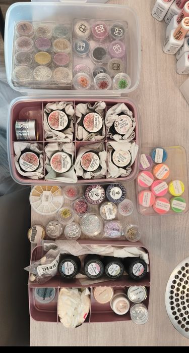 Ozdoby do paznokci manicure lakiery hybrydowe
