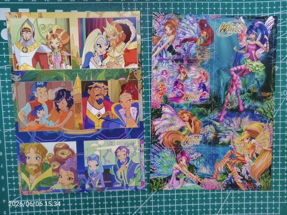 Winx наклейки,мх, Братц та власний дизайн на замовлення