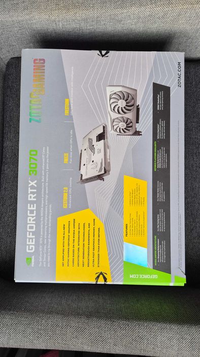 ZOTAC RTX 3070 Twin Edge OC White 8 GB  GWARANCJA !!