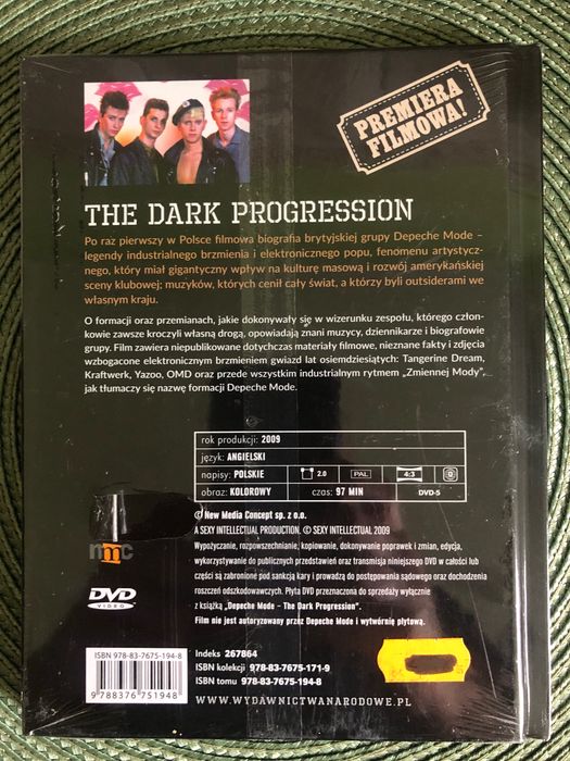 Depeche Mode The Dark Progression DVD+Książka folia