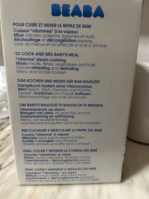 Babycook -  Maquina de sopas e purés