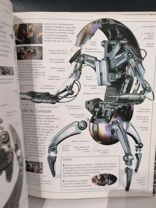 Livro Dicionário visual da Star Wars Guerra das Estrelas Episódio I