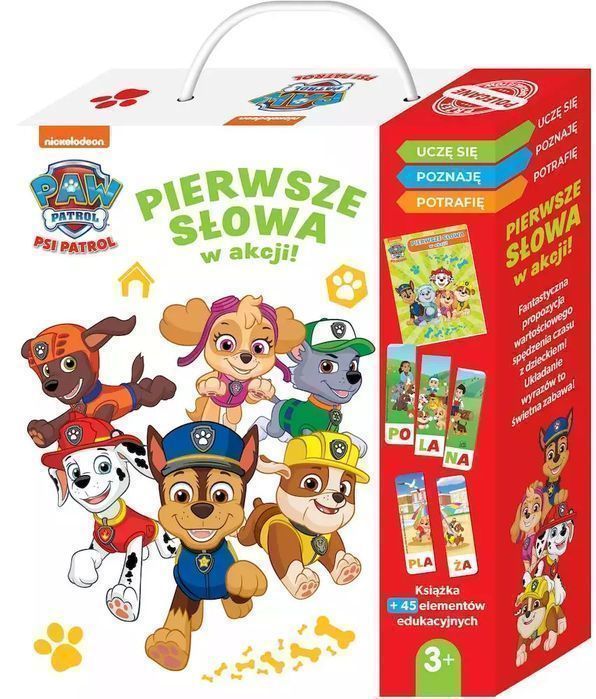 Pierwsze Słowa W Akcji! Psi Patrol. Uczę Się, Poznaję, Potrafię