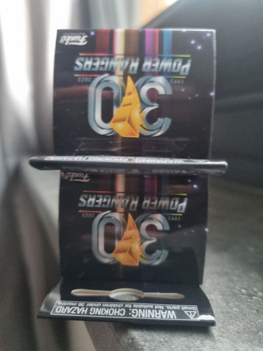 2 funko popy breloki power rangers nie otwierane