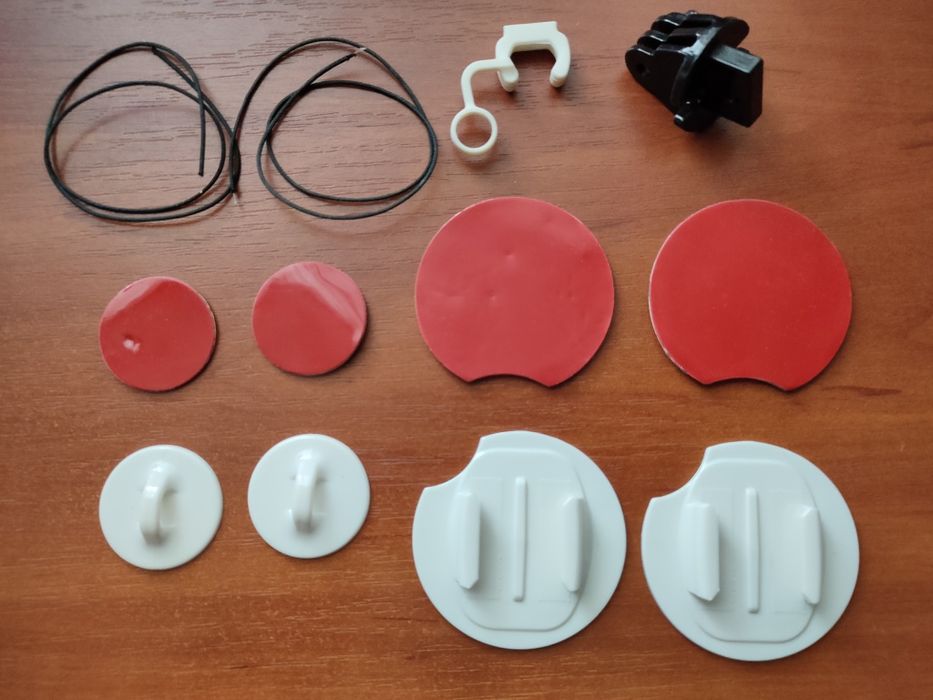 Набор креплений и страховок усиленная для GoPro на серф/вейк/яхту/каяк