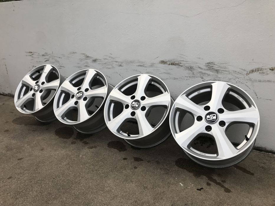 Jantes MSW by OZ em 16 5x120 como novas