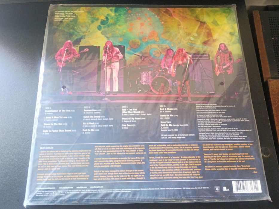 Duplo LP Big Brother & The Holding Company Fest. Janis Joplin - Live C