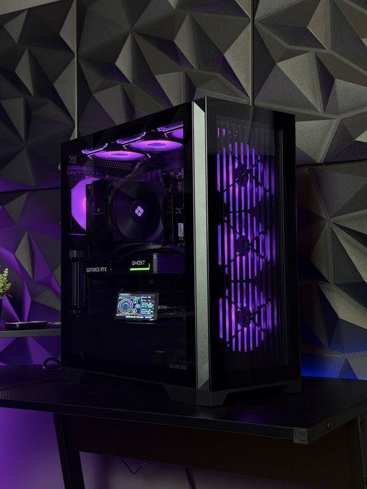 Komputer Gamingowy AM5 RTX 5060 Ti / Ryzen 5 7500F / RAM DDR5 6000 MHZ / WiFi + monitorek