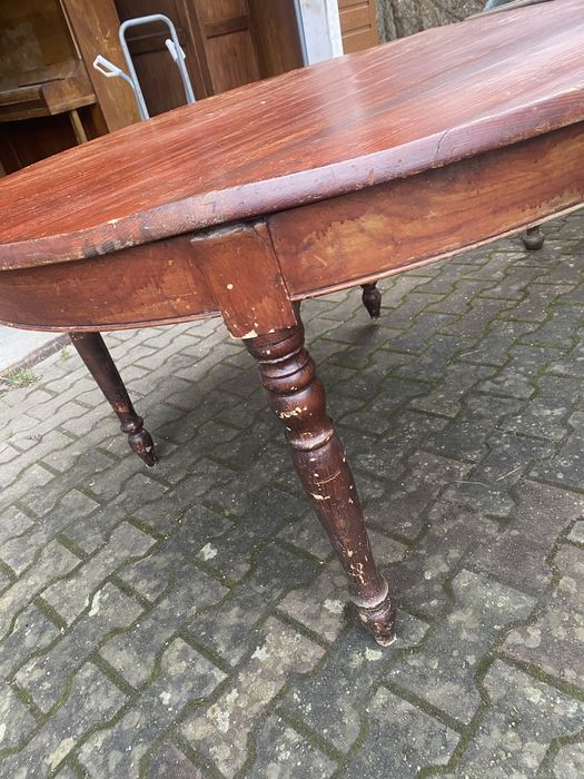 Stol vintage stol okragly