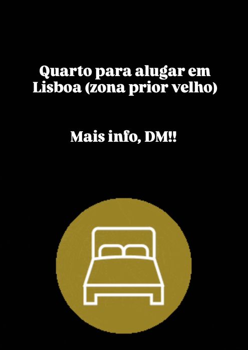 Quarto para arrendar