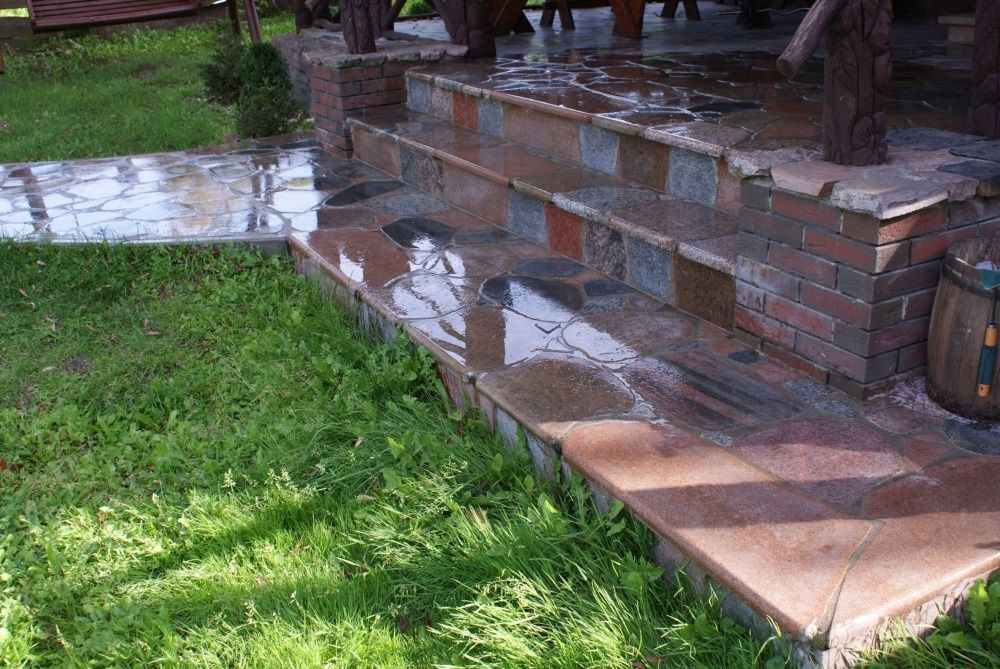 Kamień polny cięty na plastry 2.5 cm. Morąg