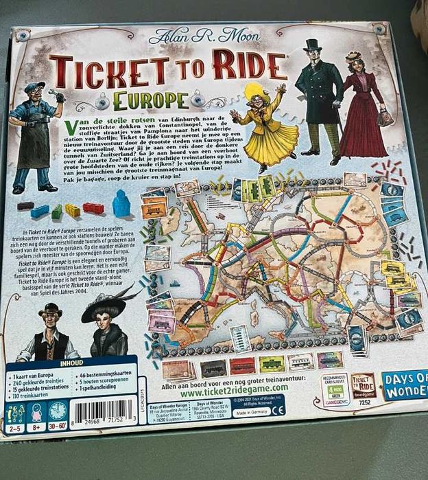 Ticket to Ride Europe