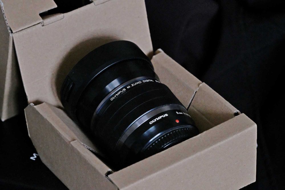 Obiektyw Olympus Micro 4/3  8 mm f/1.8 Fisheye Pro