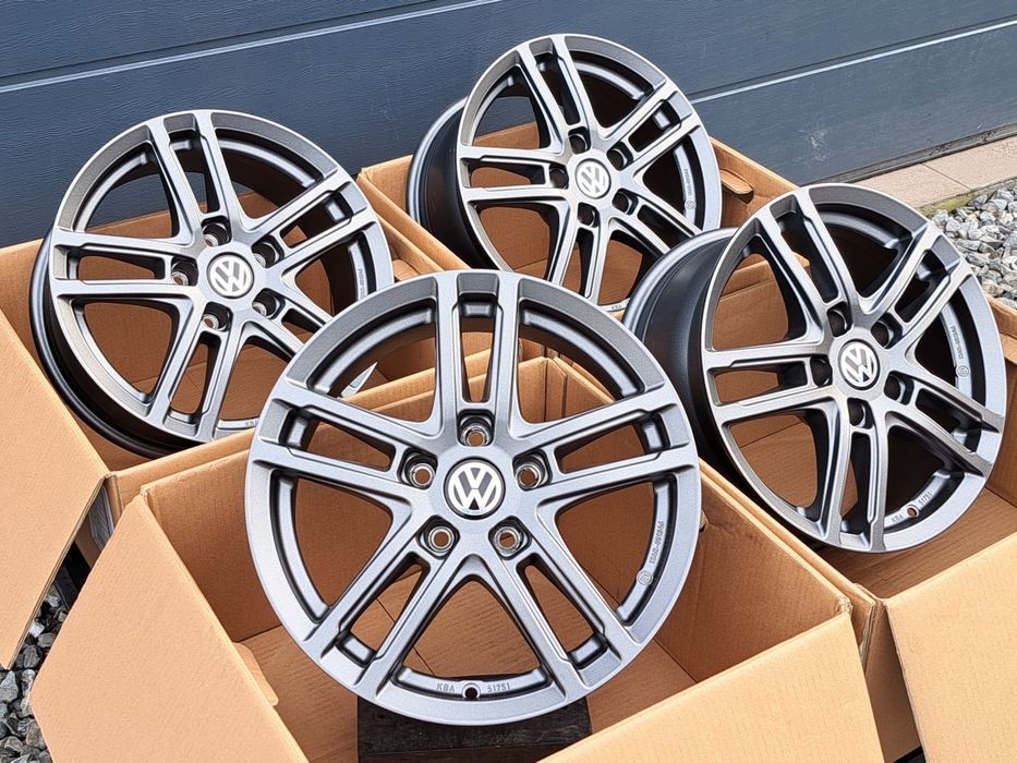 ALUFELGI VW 16 5x112 Turan Passat Golf Scirocco Caddy T-Roc Dezent