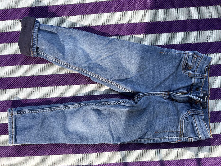 Spodnie jeans z podszewką zimowe mango