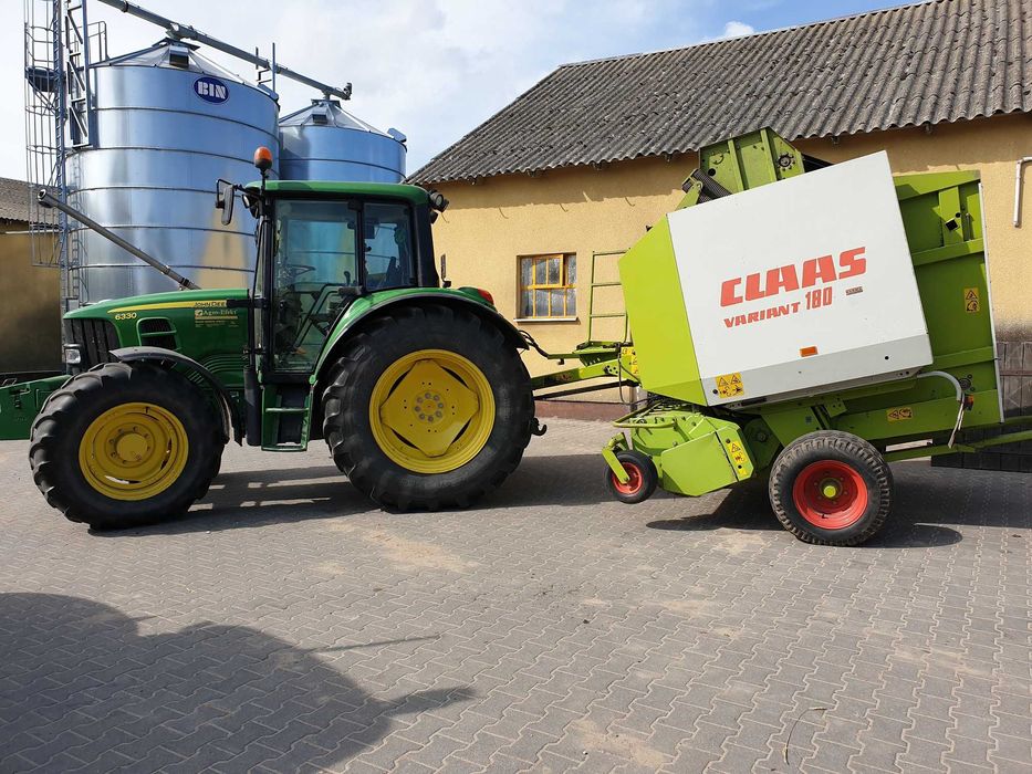 Prasa Claas Variant 180 , 2001 rok