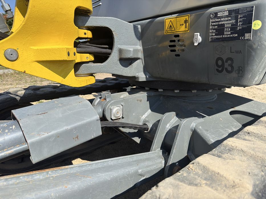 Minikoparka Wacker Neuson ET24, rok 2022 oryginal! Kubota jcb 57
