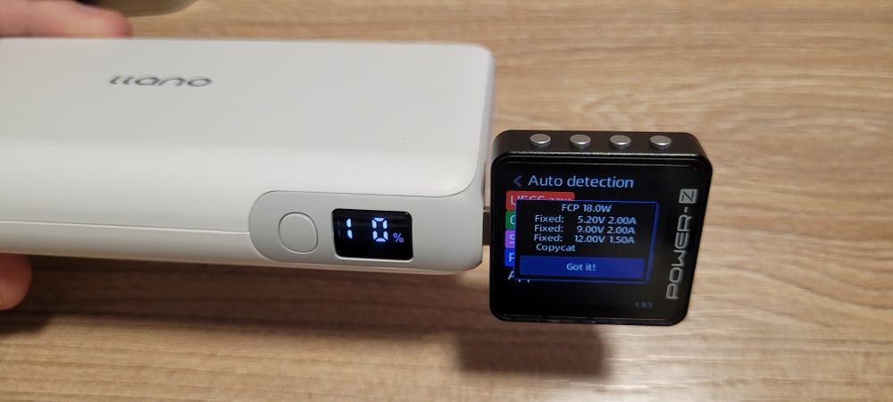 POWER-Z Portable USB Tester KM003C від ChargerLAB Тестер протоколів