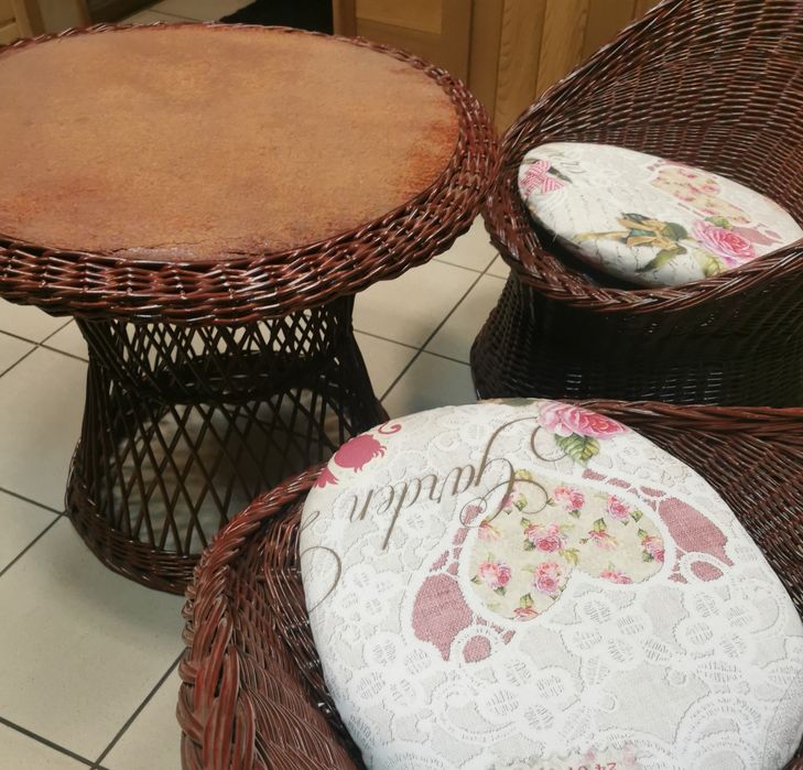 Okazja meble ogrodowe/balkonowe rattanowe /z ratanu