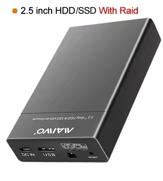 Карман на 2 hdd 2.5 з функцією Raid