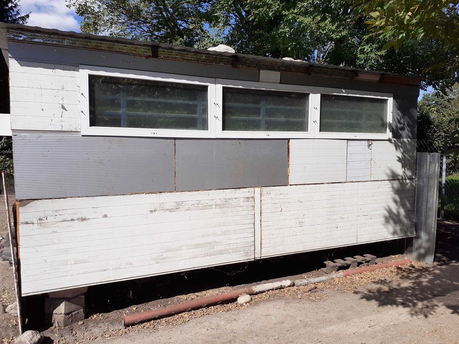 Garaż kontener schowek, pakamera, kurnik, barak, barakowóz z płyta PIR