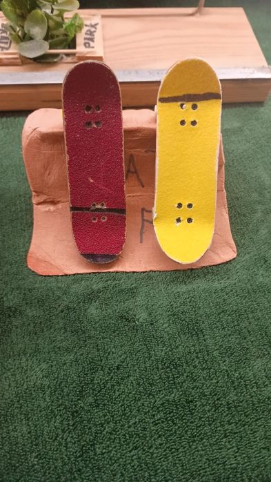 Rampy do fingerboard