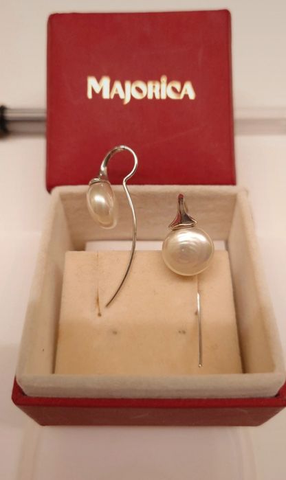 Brincos com pérola - Majorica