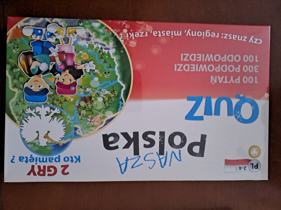 Nasza Polska gra planszowa nowa zafoliowana.