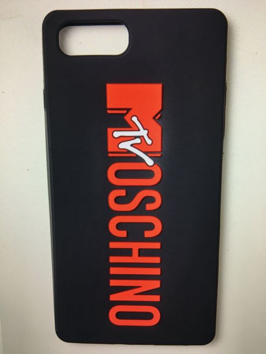 Moschino dla HM iPhone 6+ 7+ 8+ etui silikonowe telefon logo