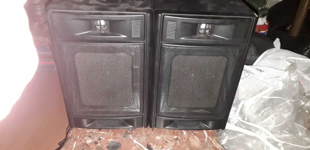 Aparelhagem amplificada Recor com módulos e 2 colunas 35cm