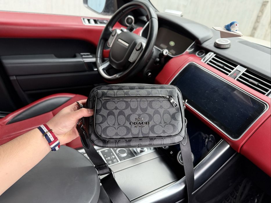 Чоловіча сумка Coach Elias мужская сумка через плечо, барсетка