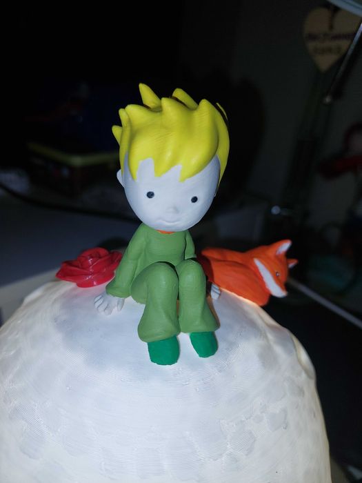 Candeeiro Criança - Peq. Príncipe 3D
