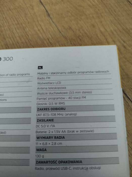 Radio turystyczne TechniSat 300