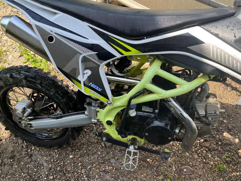 Піт байк 125 куб технічно справний мож торг ланц новий звоздочки нові