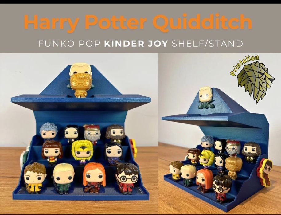 Стенд Harry Potter‼️для фігурок Kinder  Поличка Гаррі Поттер Кіндер