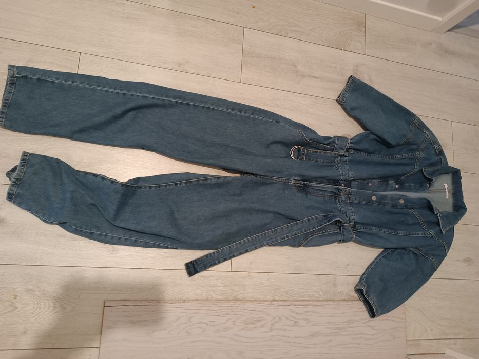 Kombinezon jeansowy dżinsowy 36 s denim