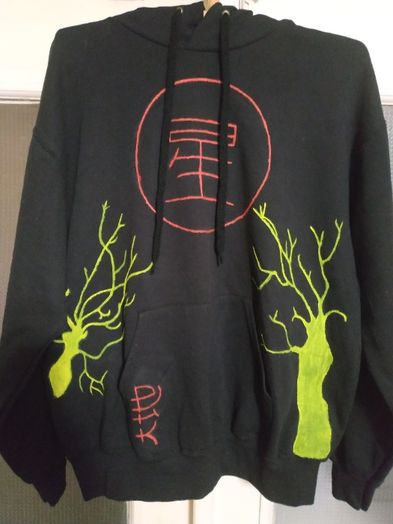 Custom 2025 reflective hoodie