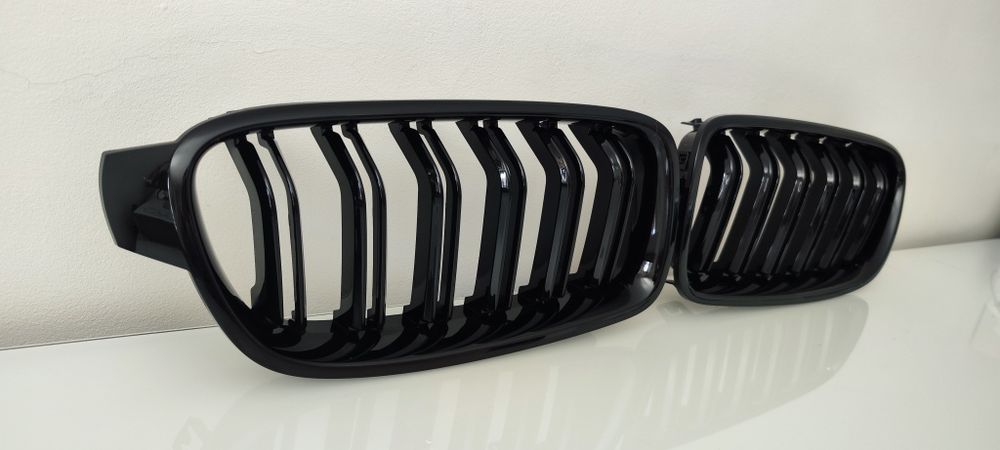 Conjunto personalização BMW Série 3 F30/F31 preto brilhante - novo