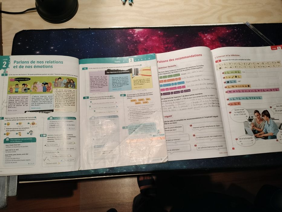 Manual + Caderno de atividades + CD Francês A2 (Adomania 2 )