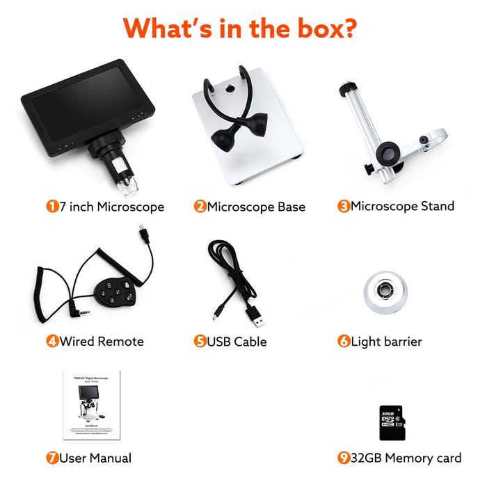 DM9 видео микроскоп цифровой электронный