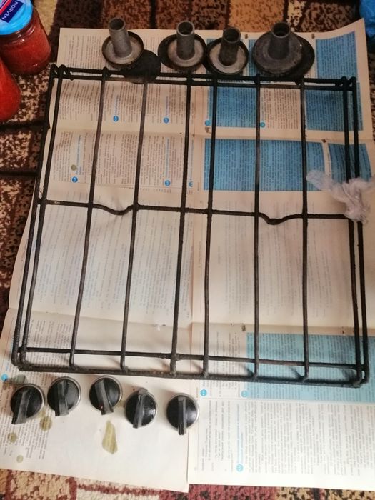 Решетка, горелки для плиты